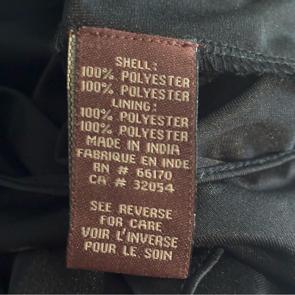 Ranna Gill Beaded Neck Rainbow Abstract Print Maxi Dress Sz M - Picture 8 of 11